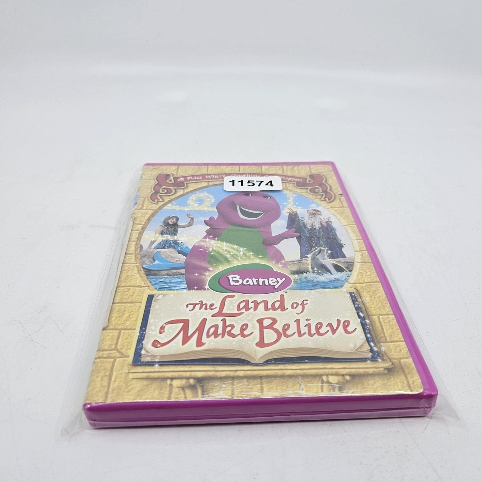 Vintage Barney the Land of Make Believe DVD Movie Musical for Kids