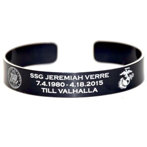 SSG Jeremiah Verre Military Memorial Bracelet