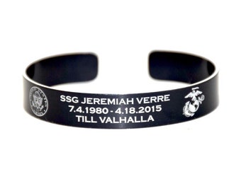 SSG Jeremiah Verre Military Memorial Bracelet