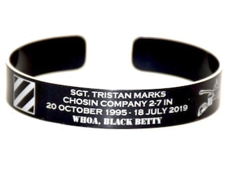 SGT Tristan Marks Memorial Bracelet