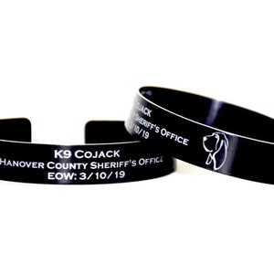 K9 Cojack Memorial Bracelet