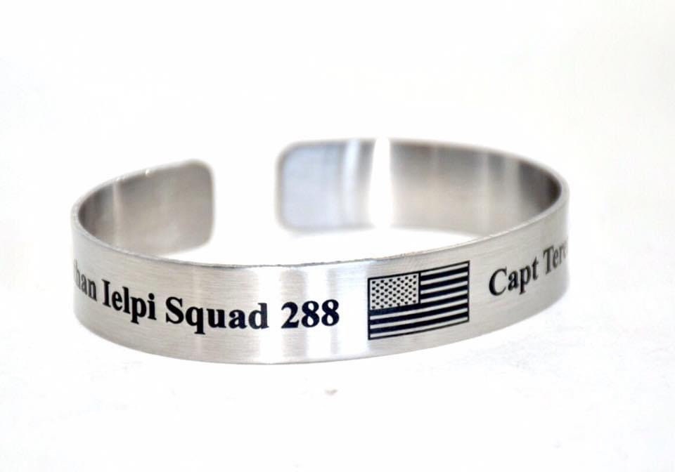 Stainless steel memorial bracelet discount