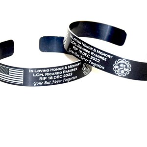 LCpl Ricardo Ramirez Memorial Bracelet