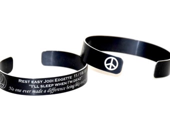 Pulsera conmemorativa de Jodi Edgette *Fecha actualizada*