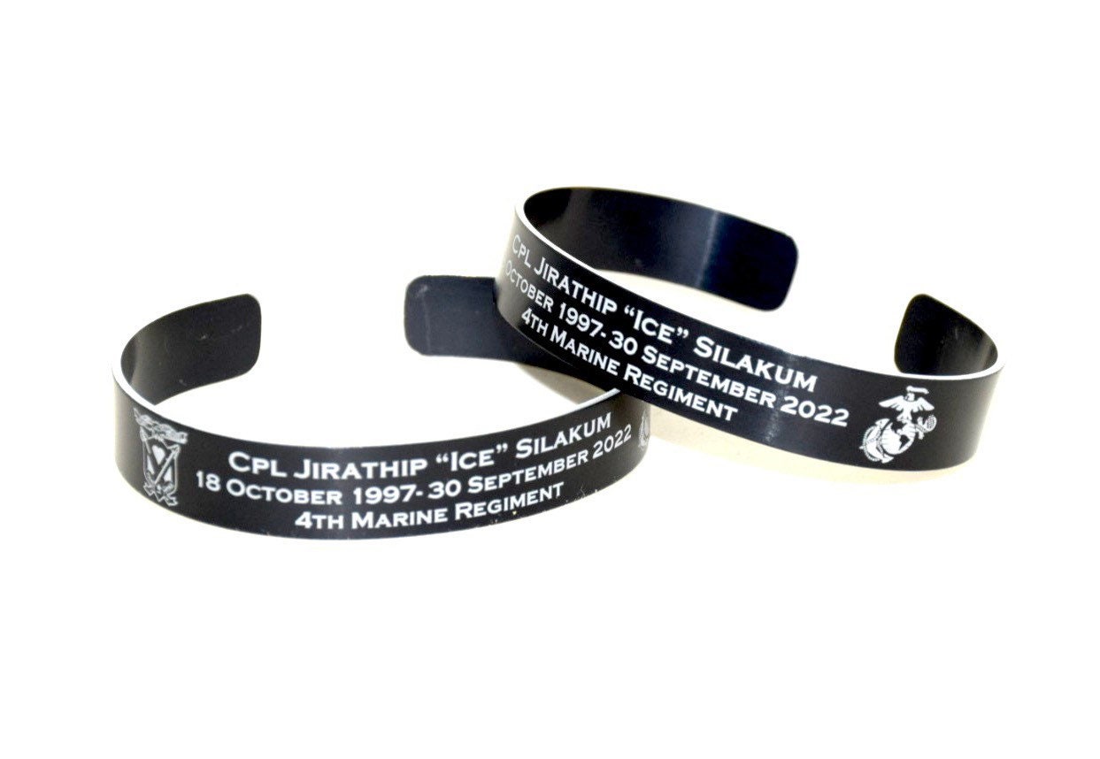 Cpl Jirathip Ice Silakum Memorial Bracelet