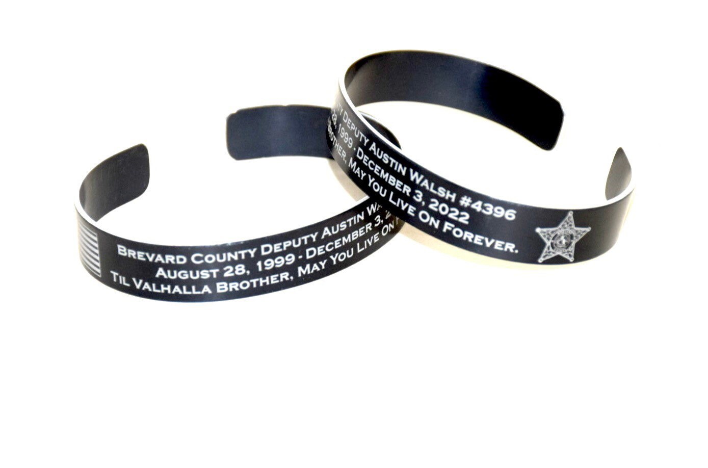 Order Killed In Action memorial bracelets from Memorial Bracelets dot com