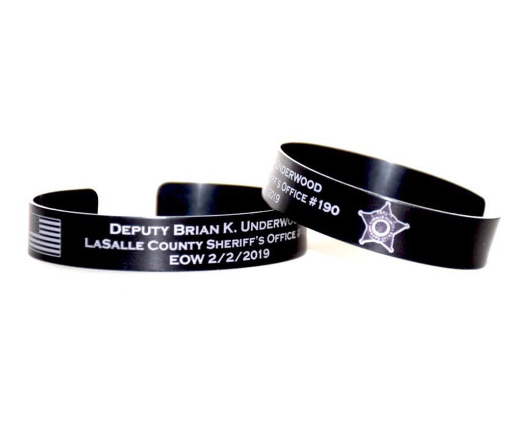 Deputy Brian Underwood Memorial Bracelet photo