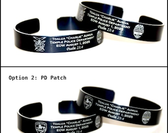 Officer Toalua “Charlie” Aumua Memorial Bracelet