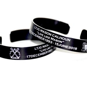 LTJG Calhoun Memorial Bracelet