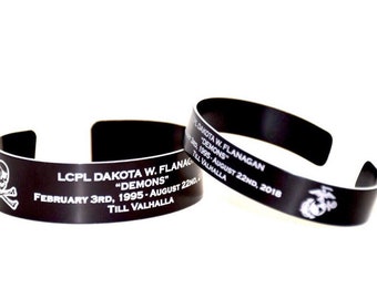 LCpl Flanagan Memorial Bracelet