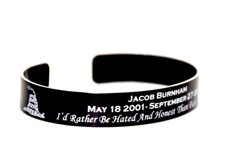 Military Memorial Bracelet / End of Watch / POW / Till Valhalla / KIA Bracelet / USMC / Navy / Army/ Air Force / Navy Seal / Veteran image 9