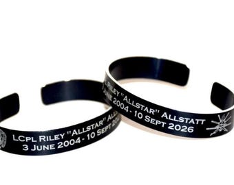 LCpl Riley Allstatt Memorial Bracelet