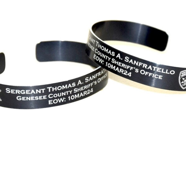 Sergeant Thomas Sanfratello Memorial Bracelet