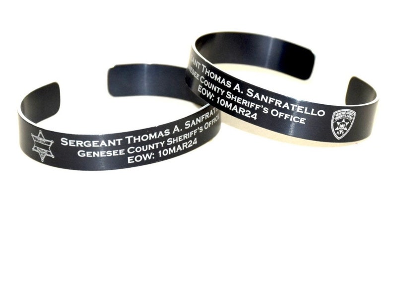 Sergeant Thomas Sanfratello Memorial Bracelet image 1