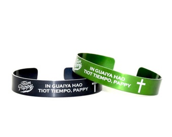 Pulsera conmemorativa del equipo Pappy