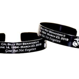 Cpl Billy Roy Benavides II Memorial Bracelet