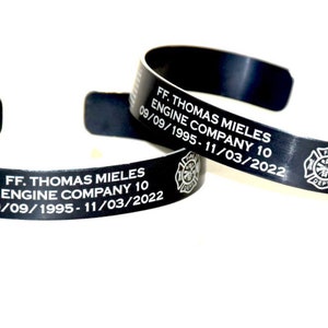 FF Thomas Mieles Memorial Bracelet