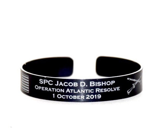 Sgt Jacob Ryan Shifflett Memorial Bracelet - Etsy Australia