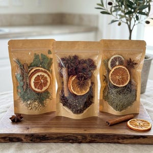 Handmade Simmer Pot Blend – Dried Citrus & Botanical Stovetop Potpourri
