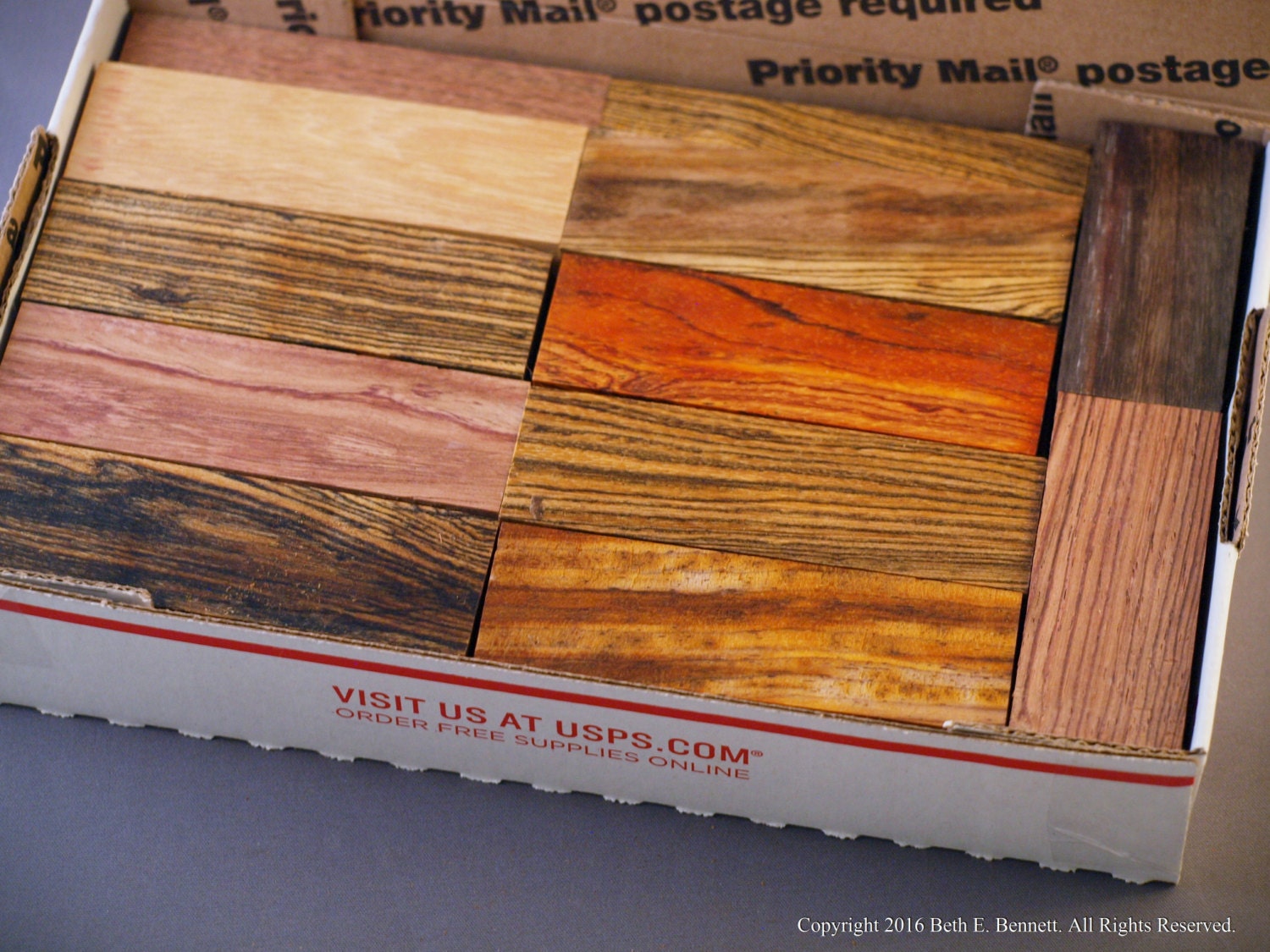 Exotic Wood Scraps Mix Small Etsy Canada