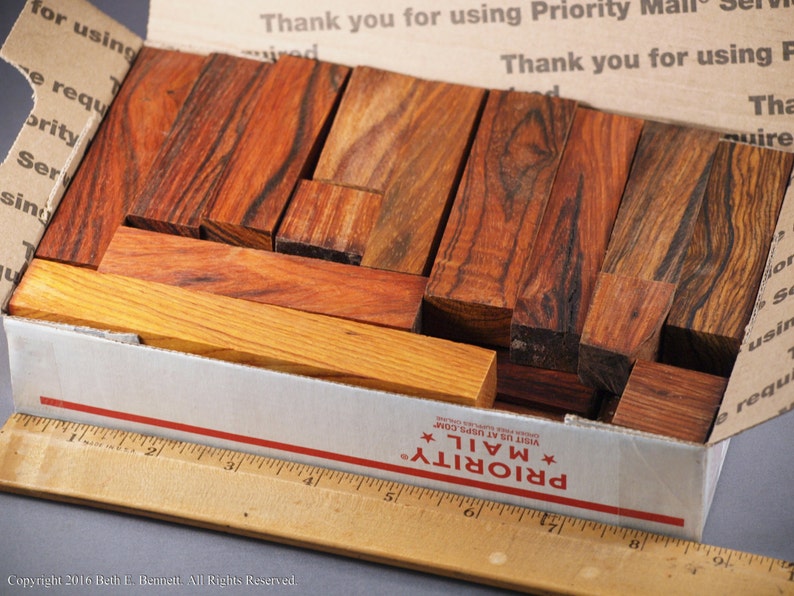 Cocobolo Exotic Wood Scraps image 2