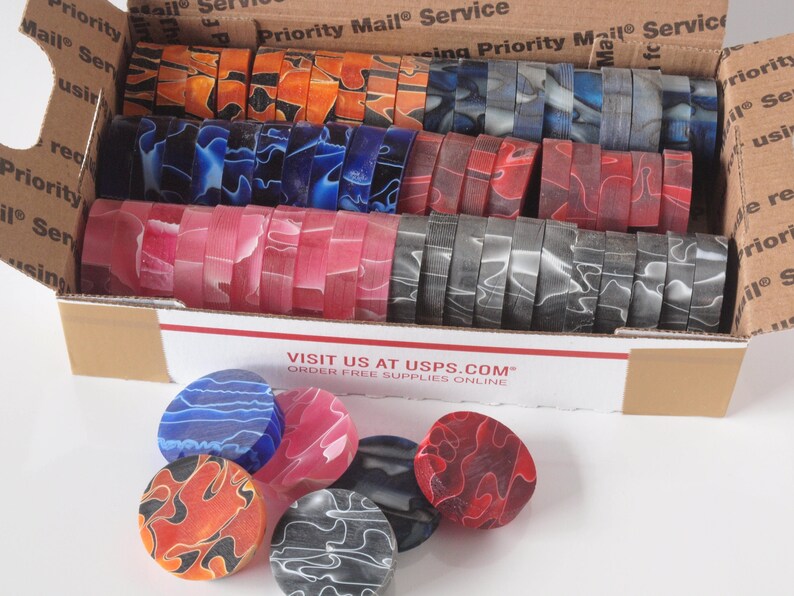 Acrylic Slice Mix Round