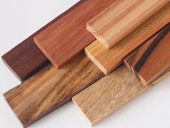 Exotic Wood Mix Rip Strips 