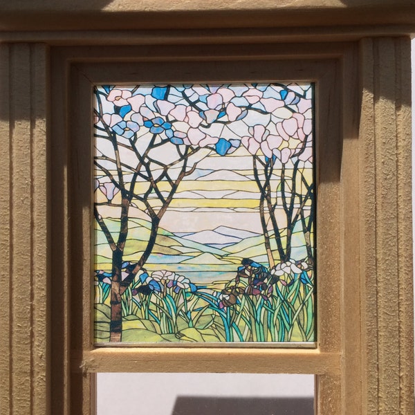 Stained Glass Window Decal Etsy