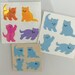 RESERVED Vintage Sandylion Pearl, Fuzzy Cat Stickers