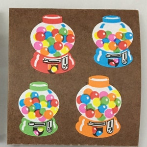 Vintage Sandylion Bubblegum Gumball Stickers