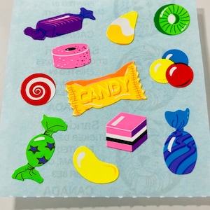 Vintage Sandylion Candy Treats Junk Food Stickers