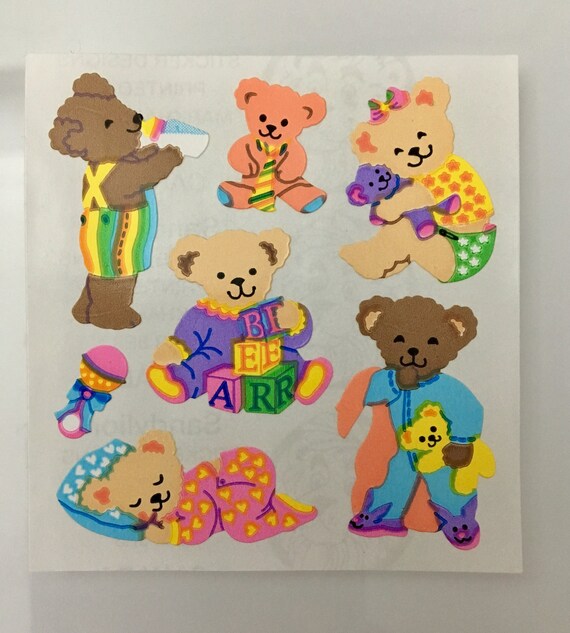 teddy bear stickers