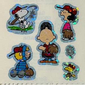 Vintage Sandylion Peanuts Snoopy Stickers