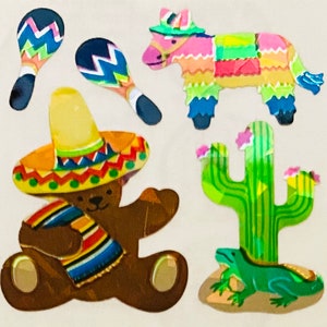 Vintage Rare Fiesta Celebration Bears