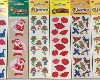 Vintage Sandylion Stickers. In Original Packaging. Choose One