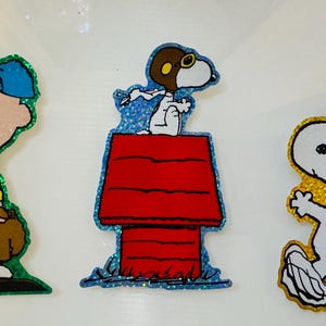 Vintage Rare Snoopy Sandylion Prism Sticker. You Choose.