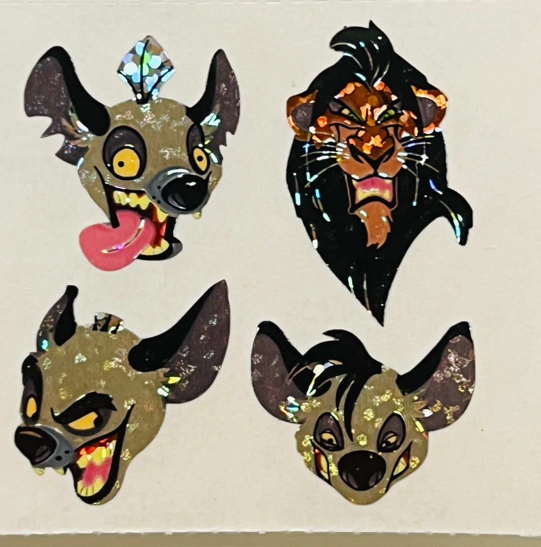 Vintage Rare Sandylion Lion King Disney Stickers - Etsy