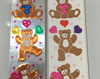 Vintage Cardesign Toots Bear Sticker Strips