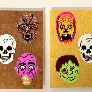 Vintage Rare Sandylion Monster Stickers