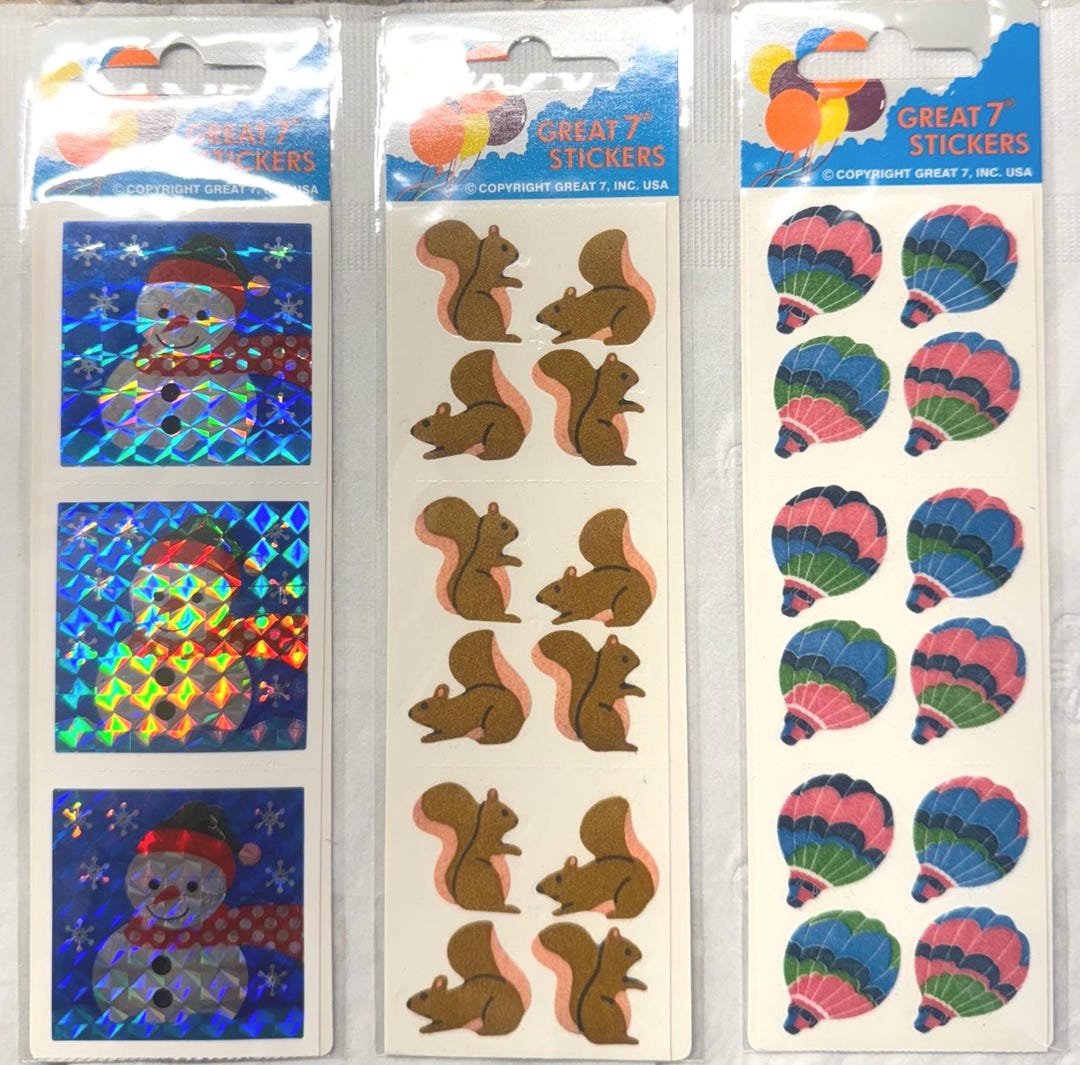 ヴィンテージレアグレートセブンステッカー - Etsy 日本