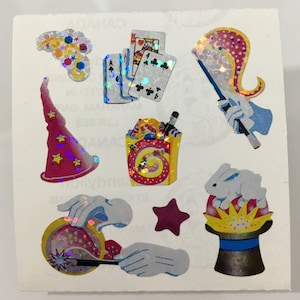 Vintage Sandylion Magician Stickers