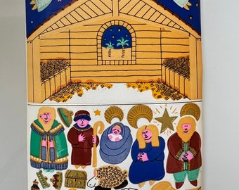 Vintage Sandylion Nativity Maxi Activity Sheet