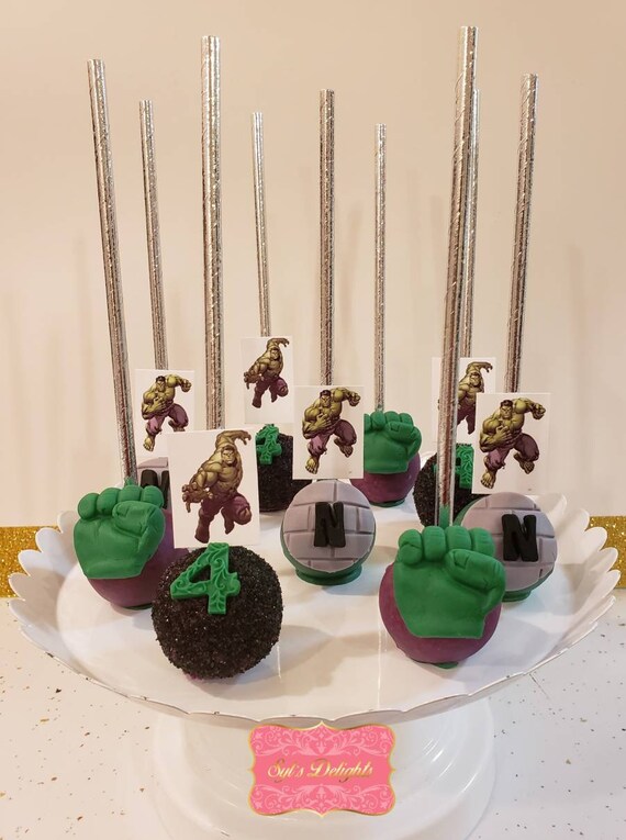 Hulk Cake Pops Avenger Cakepops Hulk Party Favors Hulk Etsy Hulk Cake Pops Avenger Cakepops Hulk Party Favors Hulk Etsy