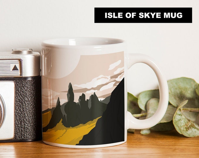 Isle of Skye Mug - Made to Order Gift  - Scotland - Small Gifts - Isle of Skye Gift - Mug - Cup - Coffee - Tea - Gift - Christmas