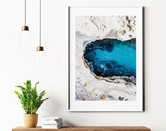 Coastal Art Print - Mediterranean - Malta Photography Print - Ocean - Sea Cave - Ocean Print - Ocean Poster - Fine Art Photography - Coastal