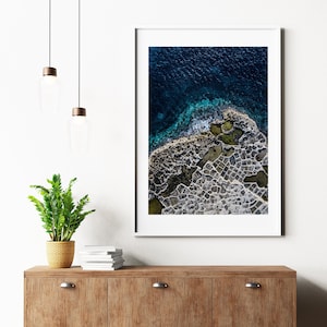 Malta Salt Pans - Malta Print - Gozo Print - Malta Photography - Malta Photo - Gozo Photography - Aerial Photo - Landscapes - Malta
