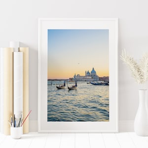 Venice Sunset Print - Grand Canal Venice - Venice Canals - Venice Photography Print - Venice Print - Venice Poster - Wall Art - Home Decor