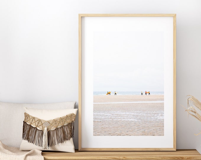 Surfer Print - Cornwall Photography Print - Coastal Wall Art - Coastal Photography Print - Fine Art Photography - Wall Art - Art - Surfing