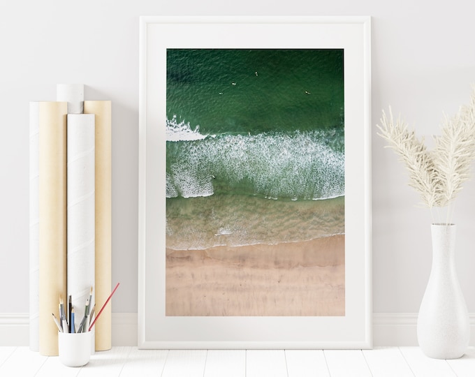 Surfing Print -  Beach Wall Art - Coastal Photography Print - Coastal Decor - Coastal Wall Art - Minimalist - Surfing Decor - Surfing Poster