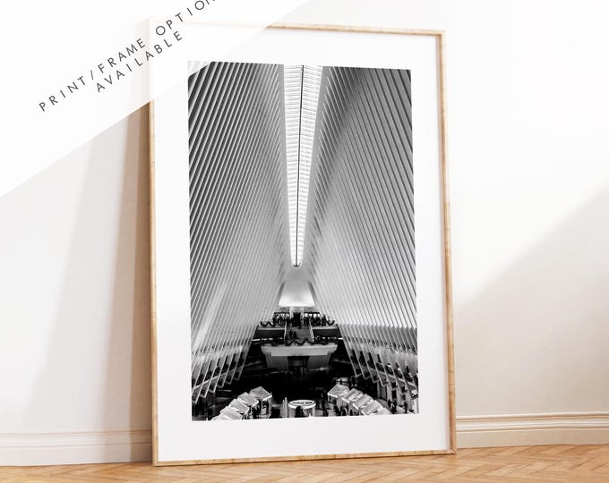 Oculus - New York Print - World Trade Centre - New York City Print - Fine Art Photography - Architecture - Minimalist - Contemporary - Print
